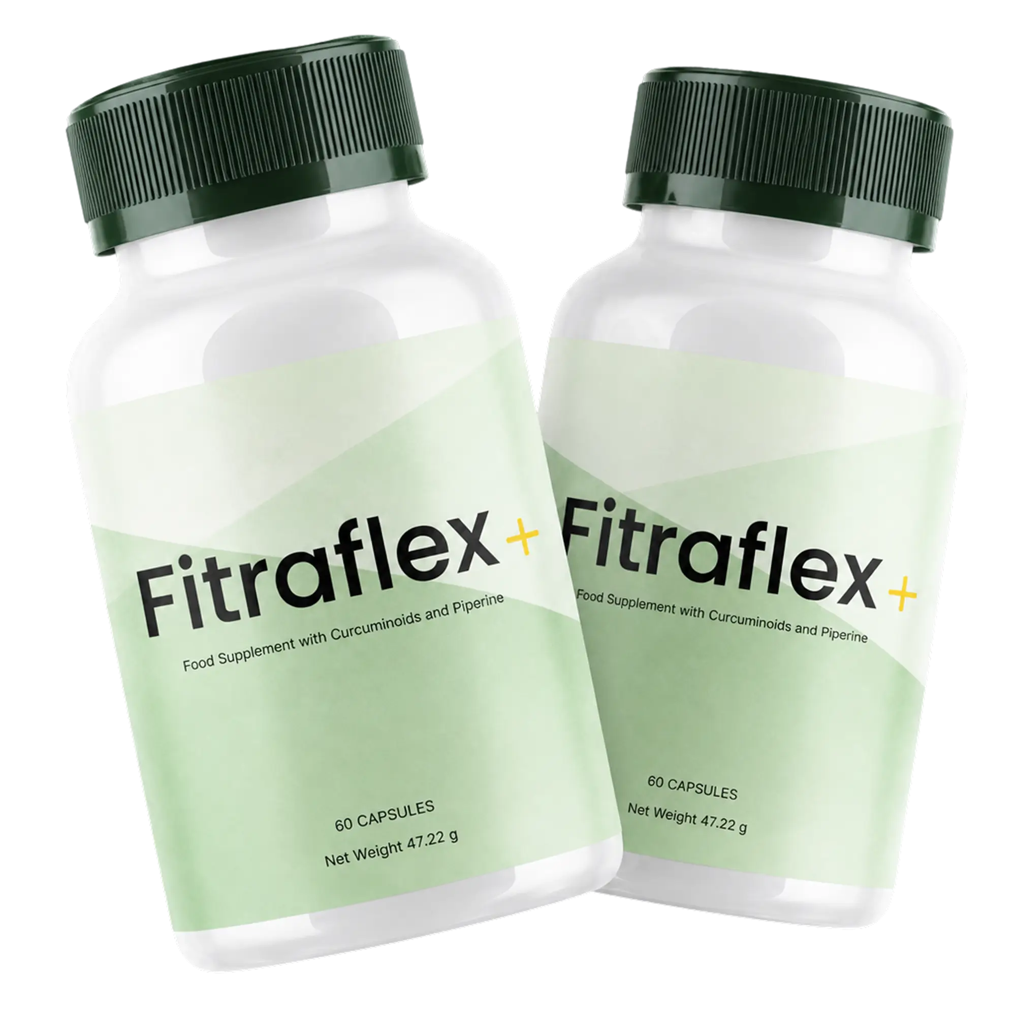 Fitraflex+ turmeric curcumin supplement bottle